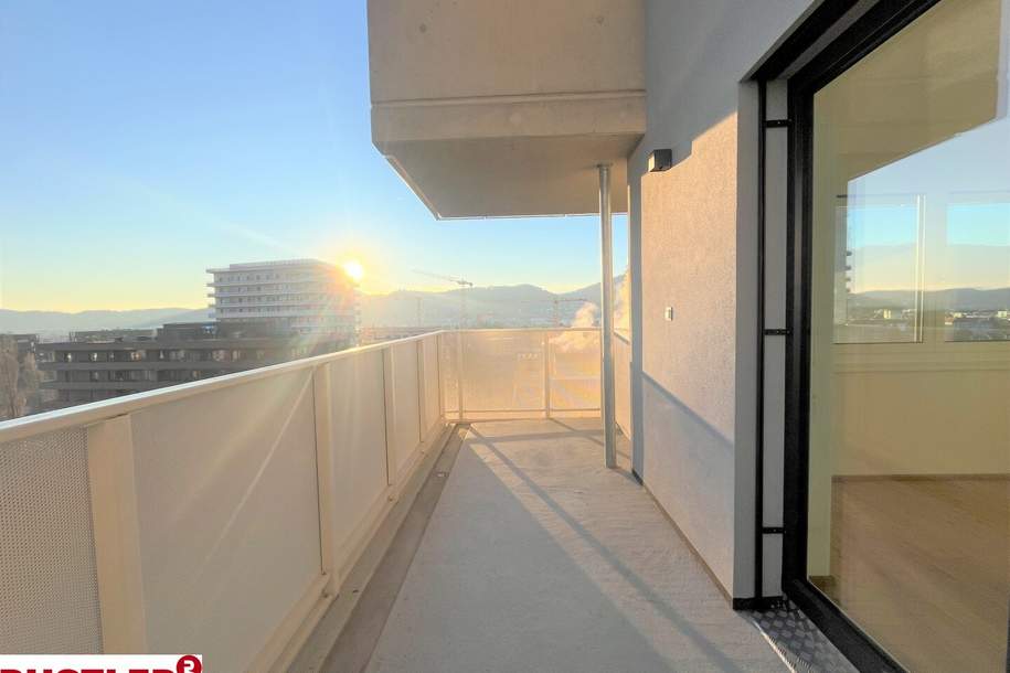 Modern wohnen in bester Lage | 3-Zimmer-Wohnung mit Balkon, Wohnung-miete, 1.050,79,€, 8020 Graz(Stadt)