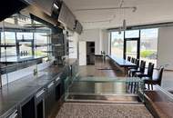 Gastronomiefläche bei Tankstelle mit Gastterrasse – ideale Frequenzlage