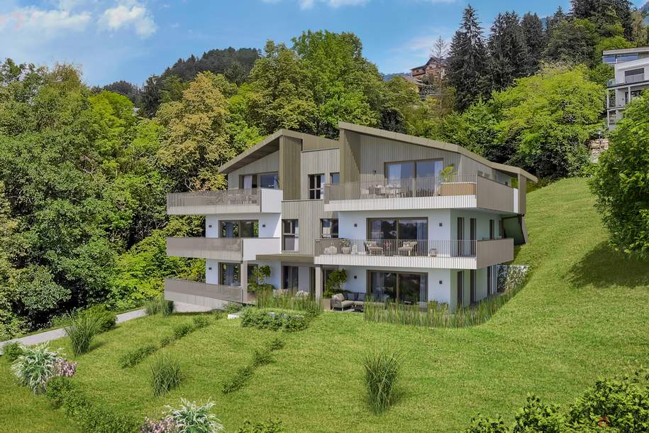 Neubauprojekt "Glanzleitn" - Traumhafter Ausblick über Millstatt sowie den Millstätter See (Top 2), Wohnung-kauf, 620.000,€, 9872 Spittal an der Drau