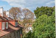 Blick in die Baumkronen! Klimatisierte Traumwohnung mit 2 Balkonen