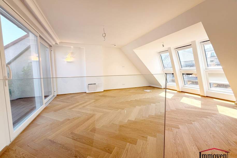 PROVISIONSFREI - ERSTBEZUG - Exklusive Dachgeschossmaisonette mit 2 Freiflächen und Deckenkühlung in RUHELAGE!, Wohnung-kauf, 890.000,€, 1030 Wien 3., Landstraße