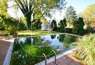 Einfamilienhaus in zentraler Bestlage mit Tennisplatz auf parkähnlichem Grund!