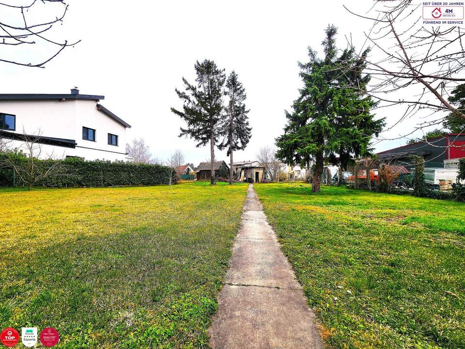 Stadtgrenze Wien, nicht aufgeschlossenes Grundstück,Nähe Gänserndorf