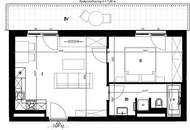Ruhige 2-Zimmer Wohnung nähe Aspern