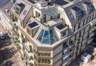 2-Zimmer-Gartenwohnung mit 28,41 m² Freifläche Luxusaustattung