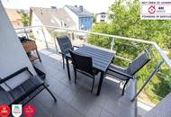 4-Zimmer-Dachgeschosswohnung (Bj. 2017) mit 17 m² Dachterrasse, 8 m² Balkon & Schneebergblick