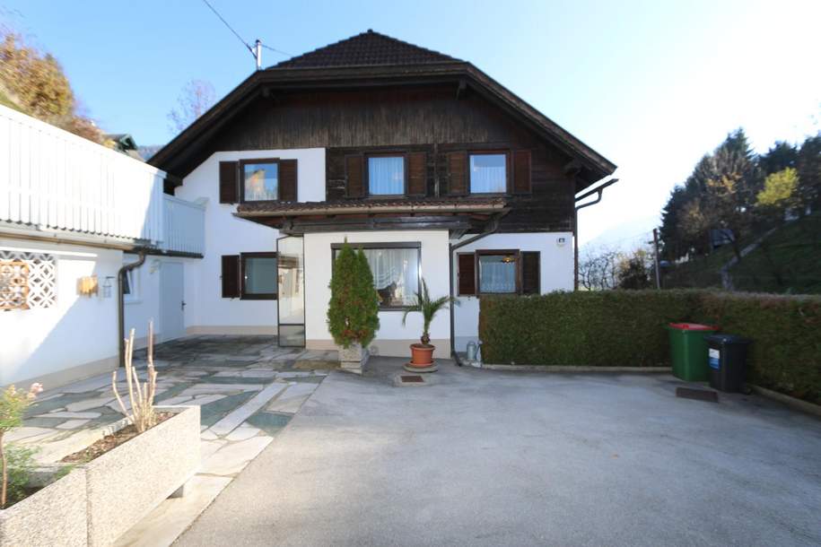 Ein- Zweifamilienhaus mit Einliegerwohnung Garage und 3 Carport, Haus-kauf, 365.000,€, 9521 Villach Land