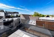 DG-Investment mit Dachterrasse - bis 2028 vermietet! maßgeschneiderte Küche! elektrische Rollos! Klimaanlage! Garage! Nähe U2!