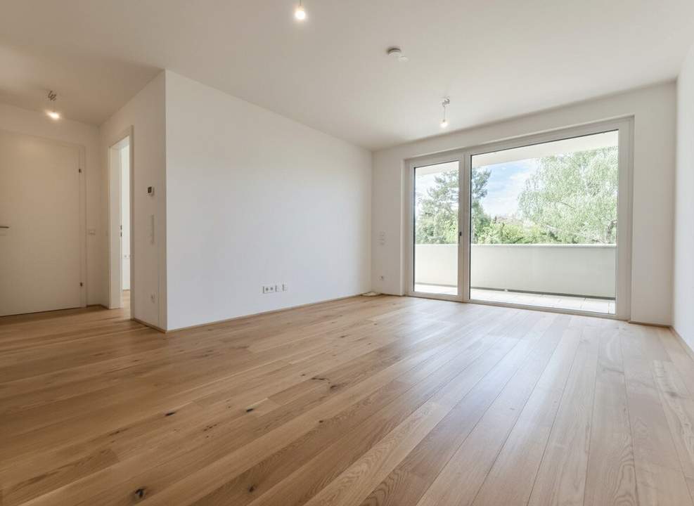 FLORIANI – Quartier am Tullnerfeld - PROVISIONSFREI - Sonnige 2 Zimmer mit großem Balkon - Durchdachte Ausstattung für ihr Wohlbefinden - Nähe Bahnhof Tullnerfeld