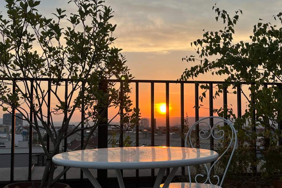 Exklusive Dachgeschoss-Maisonette mit 360° Wienblick und drei Terrassen, Wohnung-kauf, 698.000,€, 1100 Wien 10., Favoriten