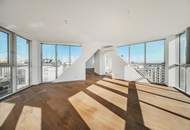 PANORAMA-Ebene über der Stadt! Dachgeschoß-Maisonette mit privater Außenfläche