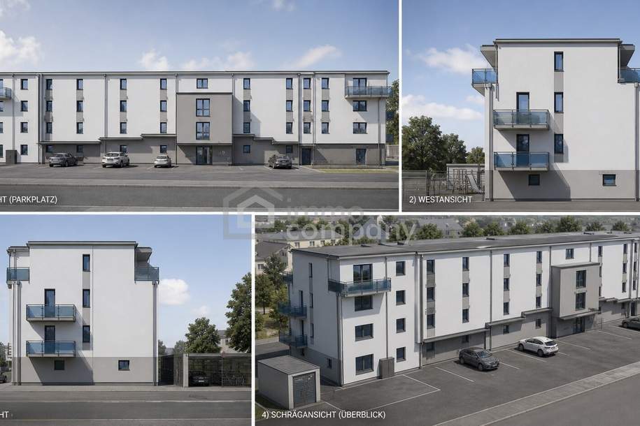 Baugenehmigtes Wohnbauprojekt: 30 Wohneinheiten &amp; 49 Stellplätze – Investorenobjekt in Wiener Neustadt, Grund und Boden-kauf, 2700 Wiener Neustadt(Stadt)