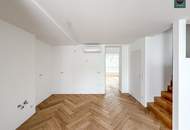 Elevate 1090 – Erstbezug: Luxus Dachgeschoss - Maisonette Wohnung (klimatisiert) mit Balkon und Terrasse nahe U6 Alser Straße, AKH!