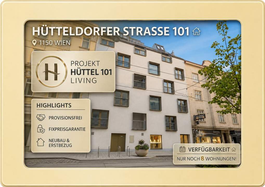 ZWEI Zimmer ERSTBEZUG mit Freifläche ++ HÜTTEL 101 LIVING