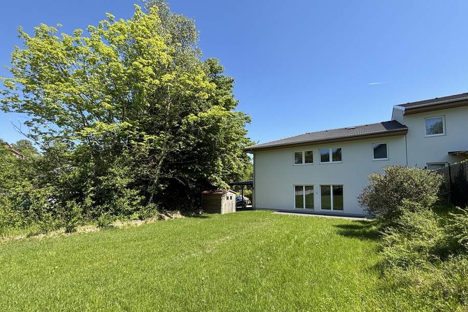 Doppelhaushälfte mit 5 Zimmern und großem Garten - Luftwärmepumpe - 2 Stellplätze und Einbauküche inklusive, Haus-kauf, 629.000,€, 3021 Sankt Pölten(Land)