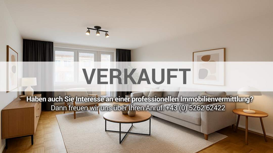 3-Zimmer-Wohnung mit Balkon in Innsbruck – ideal für Investoren & Selbstrenovierer