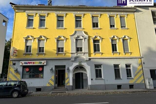 WORAUF WARTEN! Stark sanierungsbedürftiges Zinshaus in Graz-Eggenberg – Potenzial für Dachbodenausbau & hervorragende Infrastruktur!, Gewerbeobjekt-kauf, 1.445.000,€, 8020 Graz(Stadt)