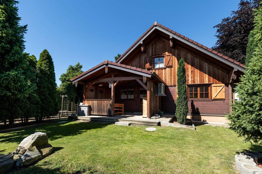 "Chalet-feeling mitten im Tullnerfeld"