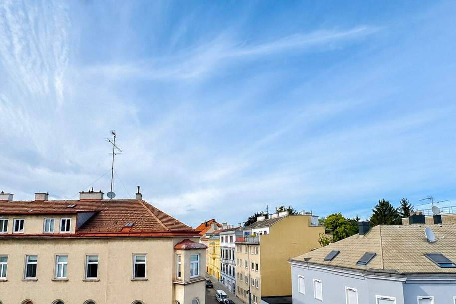 Wohnen nahe Schönbrunn: Exklusive Dachgeschosswohnung | U4 in 100 m, Wohnung-kauf, 449.000,€, 1140 Wien 14., Penzing