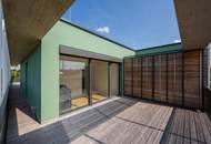 EXKLUSIVE PENTHOUSE-WOHNUNG – 63 m² DACHTERRASSE – SOFORT VERFÜGBAR! Luxuriöses Penthouse inkl. Tischler-Küche, zwei Dachterrassen und TG-Stellplatz!