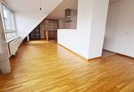 ROLLINGERGASSE, DACHGESCHOSS, 106 m2 Maisonette mit 30 m2 Terrasse, Wohnküche, 2 Zimmer, Wannenbad, Parketten, WG-geeignet