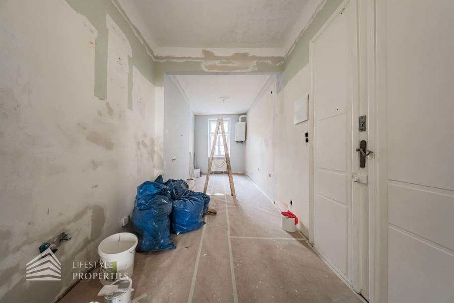 Sanierungsbedürftige Garconniere in ruhiger Lage des 9. Bezirks! Nähe Liechtensteinpark, Wohnung-kauf, 235.000,€, 1090 Wien 9., Alsergrund