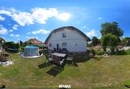 Modernes Einfamilienhaus in Hannersdorf mit Garten, Pool, Balkon &amp; Garage