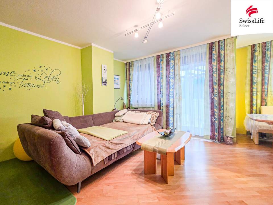 Ruhig wohnen nahe Leibnitz | 3 Zimmer | Wintergarten-Terrasse | Carport