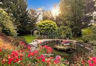 Top-renovierter Wohntraum mit 2000 m² Gartenparadies,Teich und Bachlauf