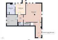 Helle Wohnung im Zentrum von Seeboden mit separat nutzbarer Wohneinheit - fußläufig zum See