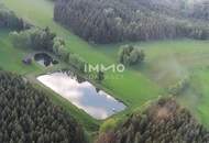 Großes Grundstück mit Fischteich und Badeteich, Erholungsanlage, Freizeitparadies mit viel Potenzial