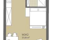 Ruhige 1-Zimmer-Wohnung mit sonnigem Balkon