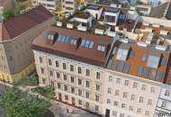 ARCHITEKTUR PUR | großzügige 3-Zimmer Dachterrassenwohnung mit herausragender Raumhöhe