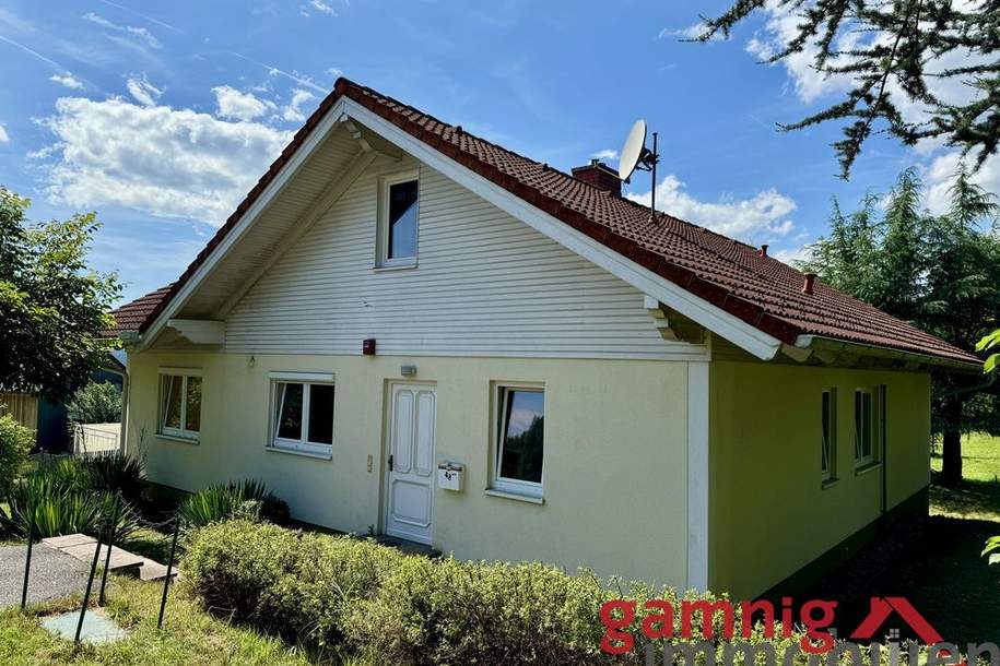 Bungalow in sonniger Aussichtslage in der Gemeinde Moosburg - Nähe Golfplatz, Haus-kauf, 349.000,€, 9062 Klagenfurt Land