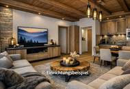 Dachgeschosswohnung an der Skipiste mit Kaiserblick