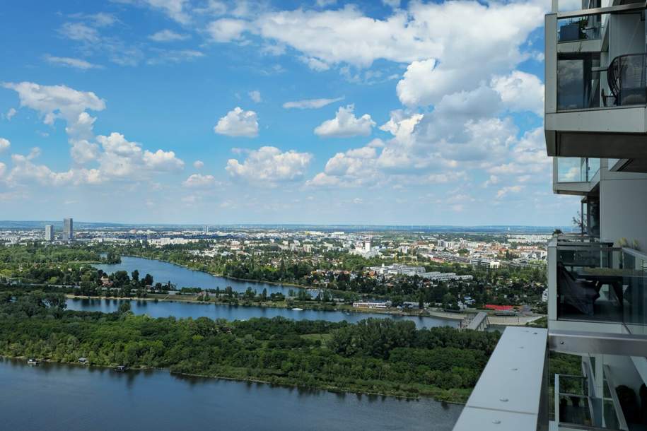 MARINA TOWER – Wohnen in Toplage und höchster Qualität im 37. Stock mit beeindruckendem Wasserblick., Wohnung-kauf, 639.000,€, 1020 Wien 2., Leopoldstadt