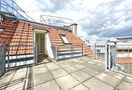 Exklusive 3-Zi Dachgeschoßwohnung mit Terrasse in 1060 Wien | Nähe Mariahilferstraße/Ringstraße