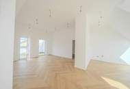 Über den Dächern des Stuwerviertels: elegante 3-Zimmer-Dachgeschosswohnung mit privater Dachterrasse nahe Prater