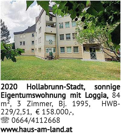 2020 Hollabrunn-Stadt, sonnige