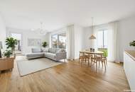 PROVISIONSFREI! Hochwertig konzipierte 3-Zimmer-Wohnung mit Garten | Offene Wohnküche, Schrankraum | Tiefgarage