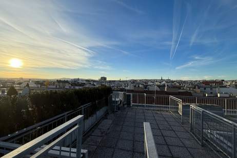 PENTHOUSE LIVING MIT PANORAMABLICK I MARIA HILFERSTRASSE I ca.100 m² TERRASSE I U-Bahn Nähe I 7-Zimmer und 3 Bäder, Wohnung-kauf, 1.880.000,€, 1060 Wien 6., Mariahilf