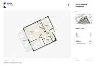 3 Zimmer Wohnung mit 14m² großem Balkon in Bürmoos