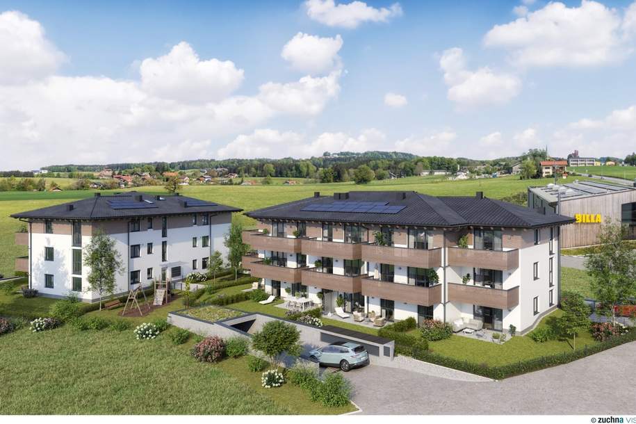 3Zimmerwohnung in Palting mit schönem Westbalkon, Wohnung-kauf, 319.500,€, 5163 Braunau am Inn