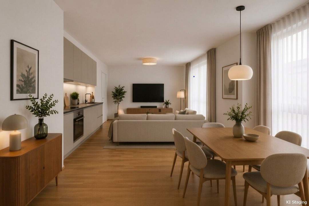 NEU >> moderne 2-Zimmer Vorsorge-Wohnung mit hofseitigem Südwest Balkon >> Nähe Alte Donau, Bahnhof Floridsdorf