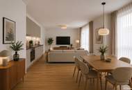 NEU >> moderne 2-Zimmer Vorsorge-Wohnung mit hofseitigem Südwest Balkon >> Nähe Alte Donau, Bahnhof Floridsdorf