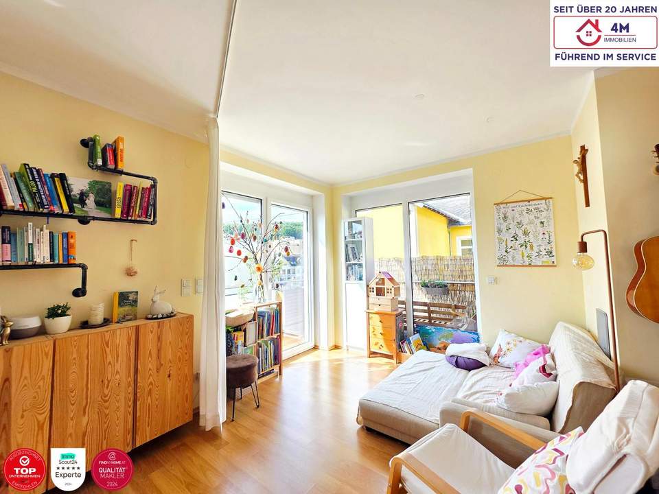Dein Platz in der Sonne – 3 Zimmer Wohnung mit Terrasse & Tiefgarage