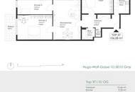 Großzügige 4-Zimmer-Wohnung mit drei Balkonen im 10. Obergeschoss in Graz