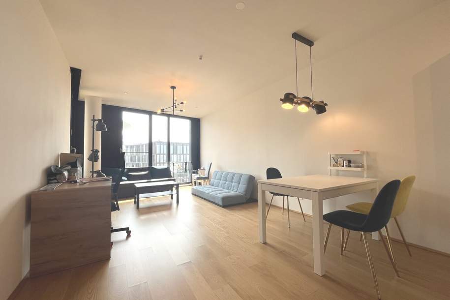 UNBEFRISTET! Topmodernes 2-Zimmer Apartment mit Loggia in den BEL&amp;MAIN RESIDENCES!, Wohnung-miete, 1.555,02,€, 1100 Wien 10., Favoriten