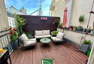 Rarität im Barockhäuschen! Charmante Altbau-DG-Maisonette-Wohnung Nähe Augarten! Neben der U2! Wohngenuss auf 3 Ebenen mit Terrasse!