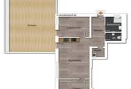 Exklusive 2-3 Zimmer Terrassenwohnung in ruhiger Lage nahe dem Salzkammergut Golfclub